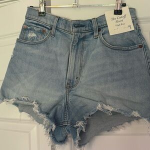 Abercrombie Curve Love The Cut Off Short High Rise